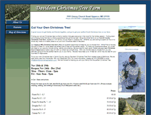 Tablet Screenshot of davidsonchristmastreefarm.com